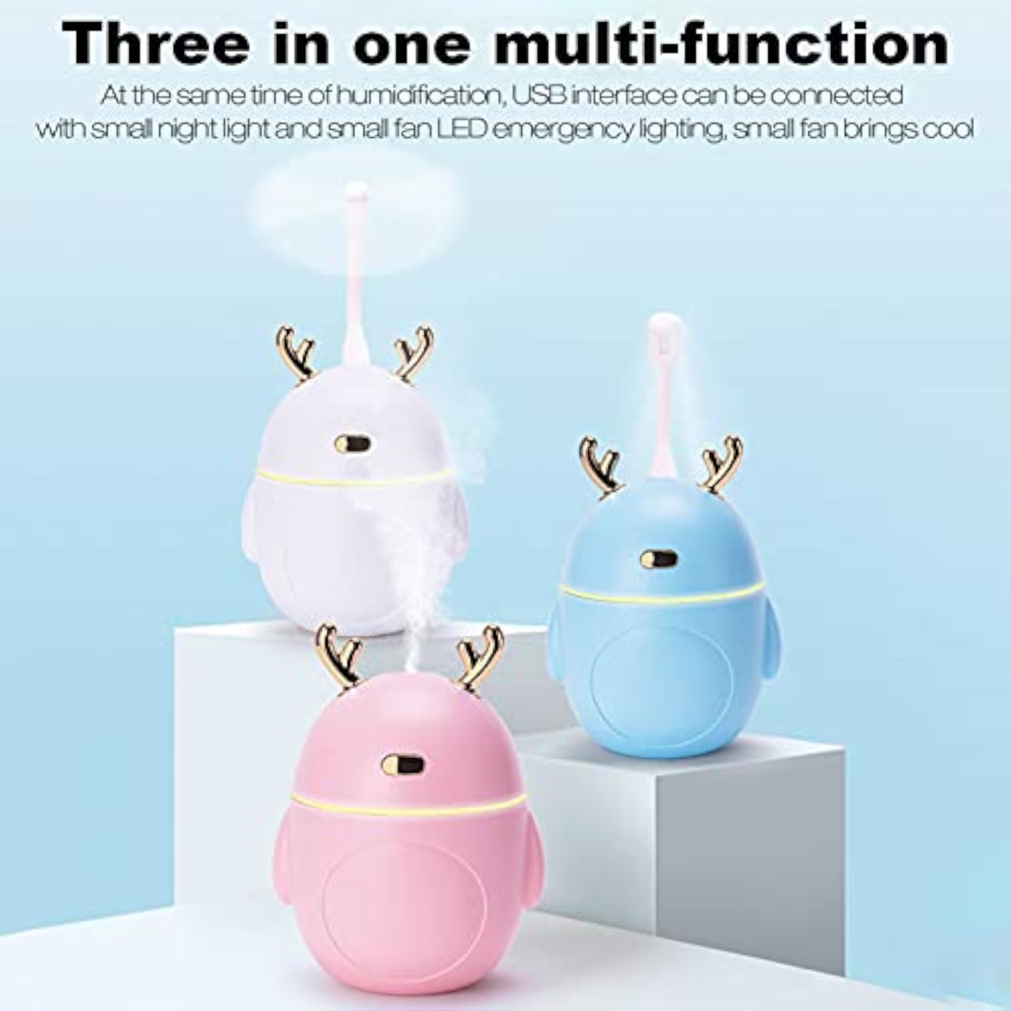 Generic Mini Air Humidifier for Home and Car