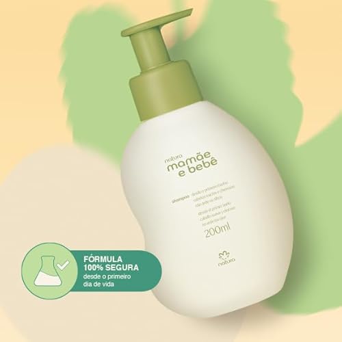 Combo Natura Mamãe e Bebê Shampoo + Condicionador 200 ml cada
