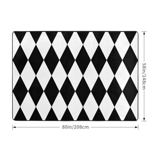 Tapis lavable en machine de salon 147x203cm grand format chic - 3
