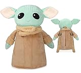 Cemocle 16 Inch Baby Grogu Doll Plush, Kids Cute Stuffed Animal Backpack Plush Figure Toys for Girls