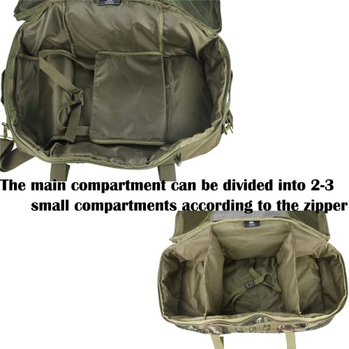 Duffle Bags Backpack Gym Bag Travel Duffel Bag With Weekend Overnight Bag For Travel,Camping, Hunting,Outdoor,Tactical,Sports (Green, 27In-Large) #TOP4