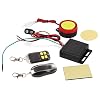 12V Universal Motorcycle Alarm System, Remote Controlled AntiTheft Security with 125dB Super Sound Warning and Engine Start Feature