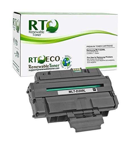 Renewable Toner Compatible Toner Cartridge High Yield Replacement for Samsung MLT-D209 ML-2855 SCX-4824 SCX-4826 SCX-4828 Renewable Toner Compatible Toner Cartridge High Yield Replacement for Samsung MLT-D209 ML-2855 SCX-4824 SCX-4826 SCX-4828