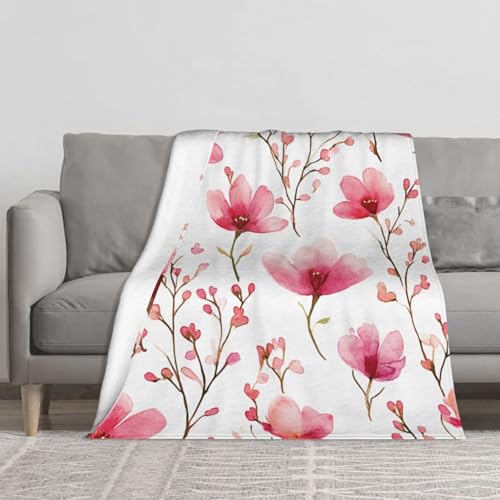 Couverture de lit bébé fleurie pour sieste au bureau et camping