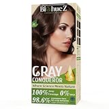 BioHueZ Permanente Haarfarbe Dunkelbraun PPD-frei