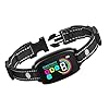 Collier Anti Aboiement pour Chien, Modes Son/Vibration/Choc électrique, Collier Anti-aboiement électrique pour Chien, étanche IP67, 8 Niveaux de sensibilité