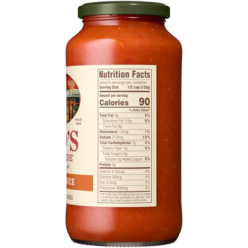 Image of Rao's Homemade Vodka Sauce, 24 oz, Tomato Sauce, All Purpose, Keto Friendly Pasta Sauce, Premium Quality Tomatoes from Italy & Vodka (Pack of 2)