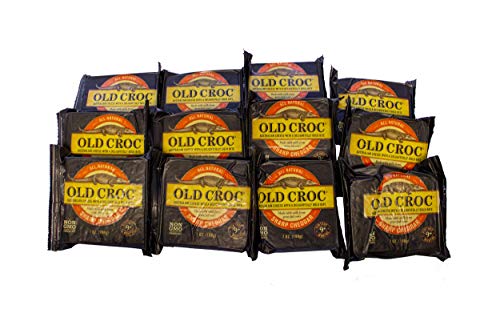 Old Croc, Sharp Cheddar, 7 Oz Each, 12 Chunks