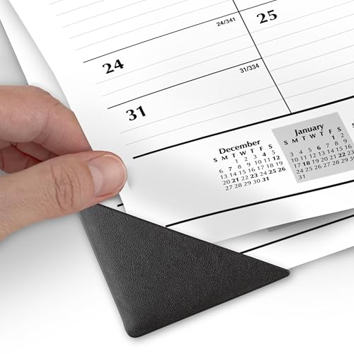 Image of AT-A-GLANCE 2027 Desk Pad Calendar, Monthly Desk Wall Planner, 21.75 inch x 17 inch, Ruled Blocks (SK240027), White