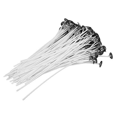 Mechas para velas de algodón 15 cm 100 piezas