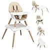 BABY JOY 5 in 1 High Chair, Convert...