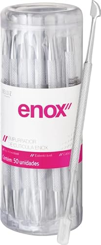 Enox Empurrador De Cutícula Em Pote Prata