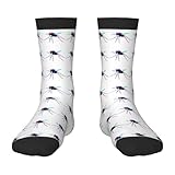 chaussures mosquitos 2018 Matériau du produit : nos chaussettes mi-mollet à motif Data Mosquito Virus 2 Black-1 sont fabriquées en tissu polyester, élastique et respirant, réduisant la sensation de pression lorsque vous les portez, et adaptées pour un usage quotidien et le sport.