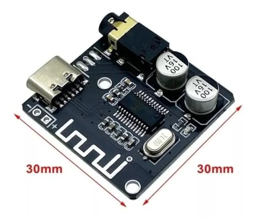 Mini Modulo Placa Receptor Bluetooth 5.0 Áudio Mp3 Som Tipo C