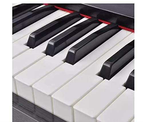 Piano numérique de 88 touches, Piano électronique avec support et pédales pour débutants et enfants, noir - Les Beatles, Paul McCartney, John Lennon, RIngo Starr, George Harrison Piano numérique de 88 touches, Piano électronique avec support et pédales pour débutants et enfants, noir – Image 4