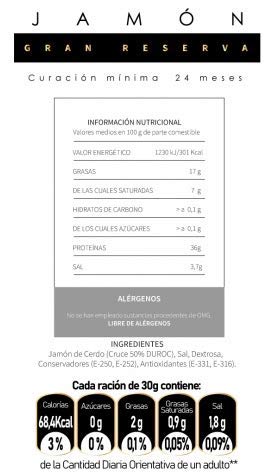 Jamón Gran Reserva "QUEJARA" de la Sierra Mágina - 8-9 Kg de sabor sin igual