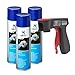 Produktbild AUPROTEC Bremsenreiniger MC-1 Multicleaner Spray Intensiv Reiniger transparent 3X 500ml + 1x Original Pistolengriff