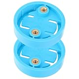 Culnflun Bike Computer Mount Bicycle Computer Adapter Extension Base Durablity Lightweight Easy Install for Wahoo Bellevue Bikes Nylon Material 2PCS