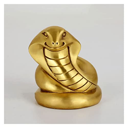 Serpent en laiton pour sublimer un bureau vide sculpture WXKAGF