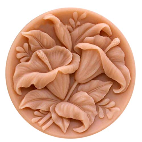 Silicone Mold for Soap Flowers Handmade Soap Mold Craft Molds Flower Soap Molds (14351)