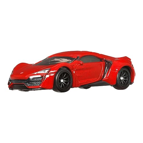 Hot Wheels FAST AND FURIOUS Die Cast Model Car W Motors Lykan Hypersport Scale 1:64 - Length 7 cm - HNW49