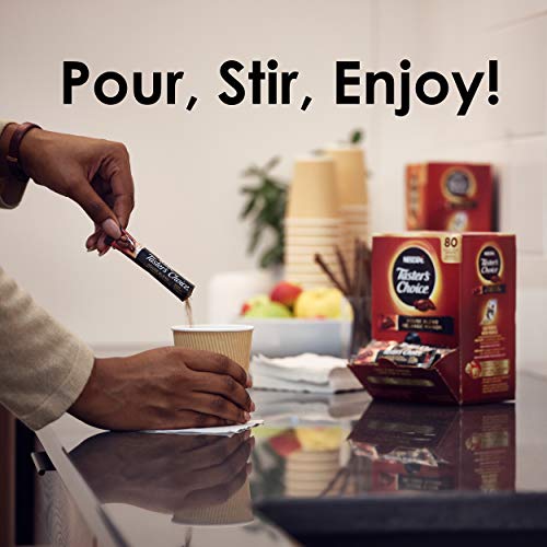 Nescafe Instant Coffee Packets, Taster's Choice Light Roast, 1.7 G Singles (Pack Of 80) #TOP3