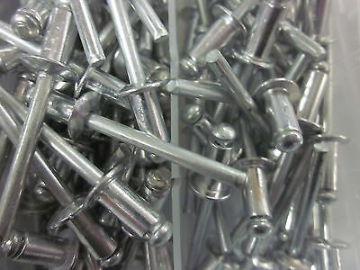 500Pc Aluminum Pop Rivet Assortment For Hand/Air Riveter Gun 3/16" 1/8" #Ar500 #TOP3