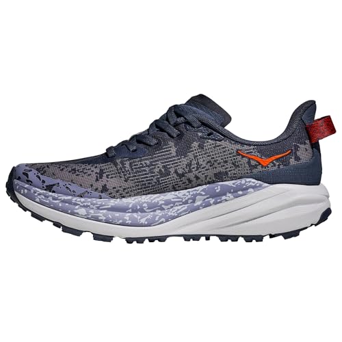 Hoka Women's Speedgoat 6 Sneaker, Nautical Dusk/Sea Ice, 8