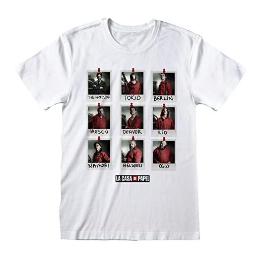 La Casa De Papel – polaroid (unisex)