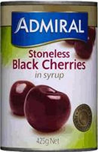 Admiral Cherry Sugarless Black Syrup 425g x 1