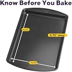 Wilton Cookie Sheet, Perfect Results, Non Stick, 38.7cm x 26cm (15.25in x 10.25in), Silver