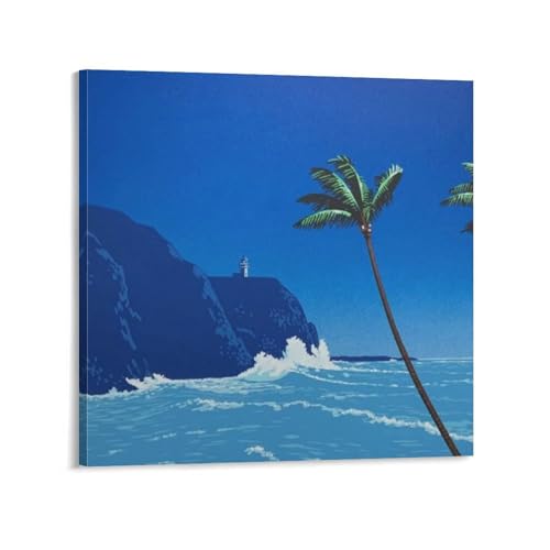 Hiroshi-Nagai i䔎̉ (22) EH[A[g  LoX G xbh[ |X^[ rO ǂ̊G28x28inch(70x70cm)