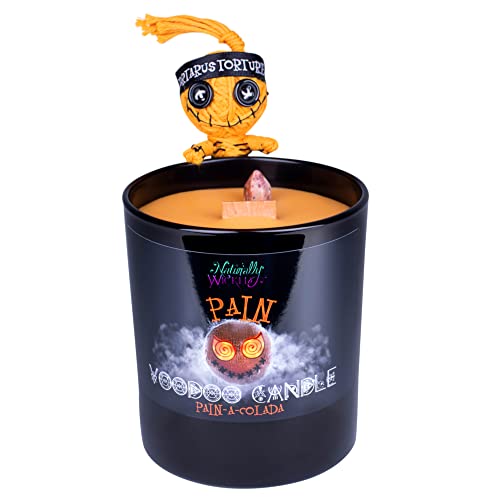 Bougie Voodoo Pain Naturally Wicked artisanale en cire de soja naturelle