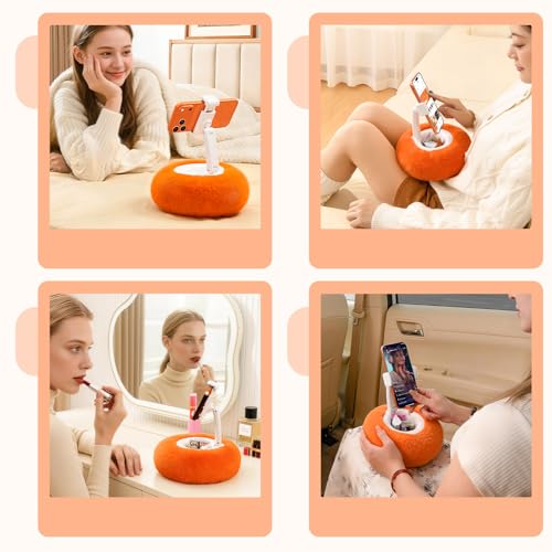 nediea Adjustable Phone Pillow Stand with Snack Bowl & Suction Cup Base - image 6
