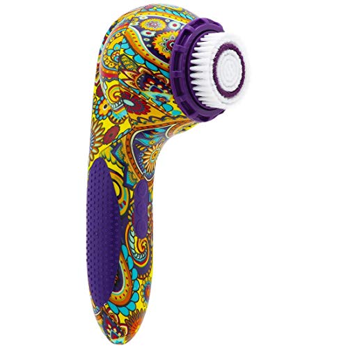 Michael Todd Beauty Soniclear Elite - Antimicrobial Facial Cleansing Brush System - 6-Speed Sonic Powered Exfoliating Face & Body Brush