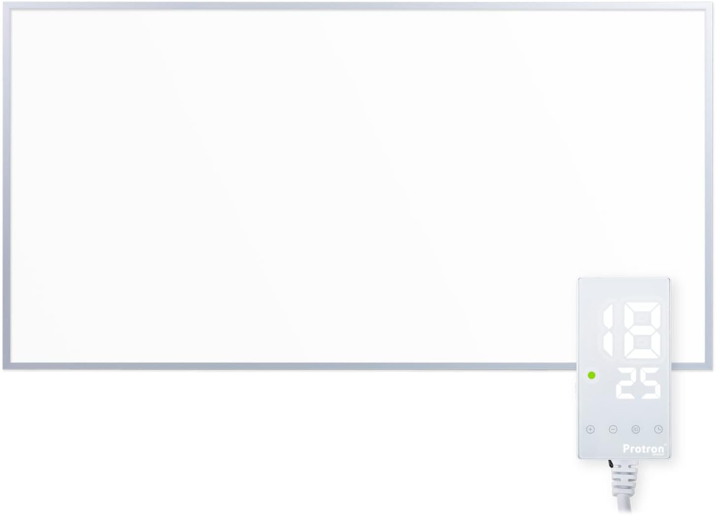 Supporto Pannelli Riscaldanti Piedistalli Per Pannelli Riscaldanti A Infrarossi - Set Di 2, Argento, Per Uso Indipendente Serie F Cf - Foto 9