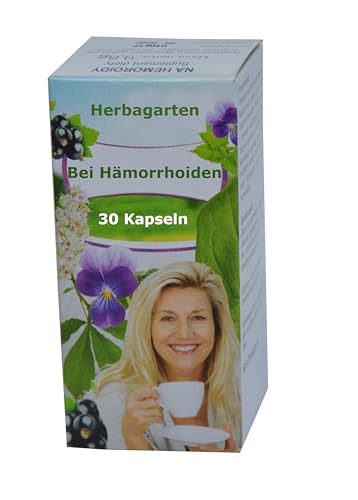 Bei Hämorrhoiden, 30 Kräuterkapseln, ausgewählte Kräuter zur Unterstützung bei Hemoriden
