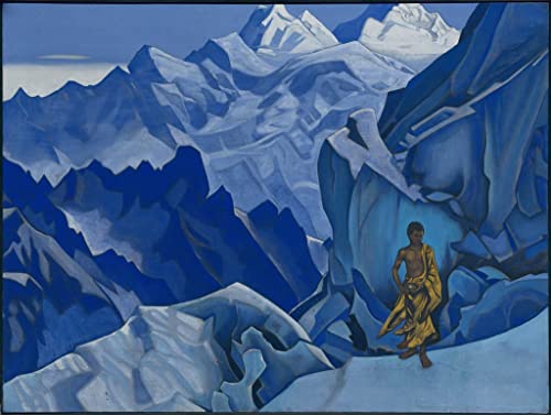 Toile Nicholas Roerich le calice non renversé 60x90cm pour décoration