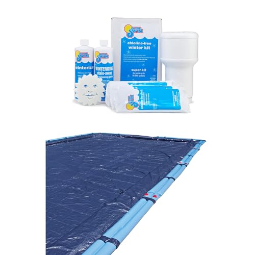 Kit de cierre para piscina rectangular 20'x40' miniatura 1