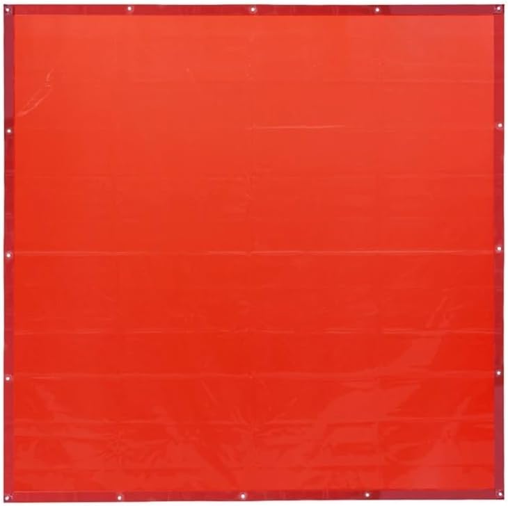 Welding Curtain Screen 6'x6' For VEVOR, Flame-Resistant Vinyl Hanging Welding Screen With UV Protection, Level 6 Hanging Shield For Industrial Workshop Automotive Shipyard Safety