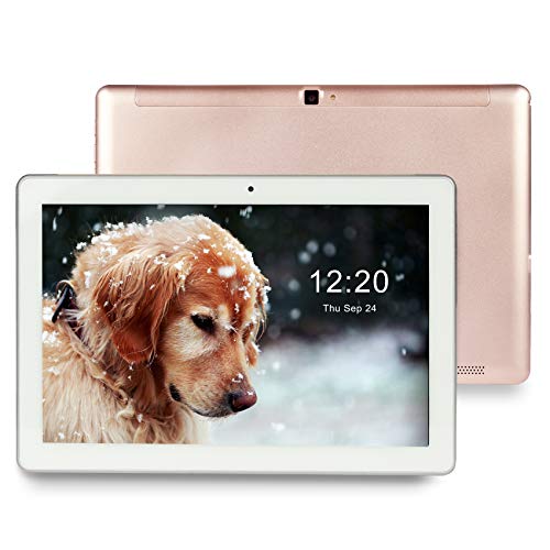 NETPAL Octa-Core Android 10 Inch Tablet with 3GB RAM 32 GB Storage, 4MP Rear Camera, 1920x1200 IPS Full HD Display, Bluetooth 4.2, 4G LTE + 5G Wi-FI, GPS, Capacitive-Touch G+G, ET103G (Gold)