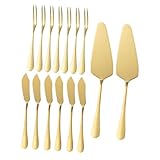 Ustensiles de service de cuisine : adaptés à de nombreuses occasions telles que la boulangerie, la maison, les pendaisons de crémaillère, les restaurants, etc., service à gâteau de mariage