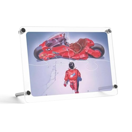パズルフレーム 17x12cm アクリル げ絵画-アキラ2001映画のテーマ キャラクター 軽量 ジグソーパズルフォトフレーム 人気 アクリルパズルフォトフレーム