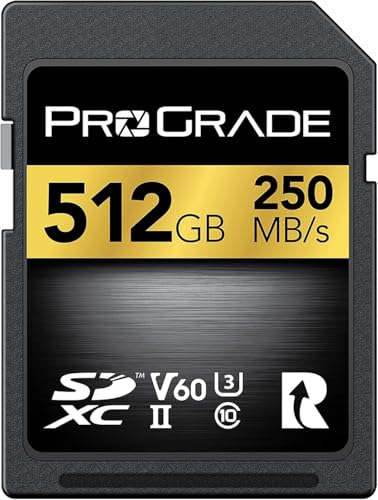 �������[�J�[�h SDXC UHS-II V60 512GB ProGrade Digital GOLD ���K�A���i