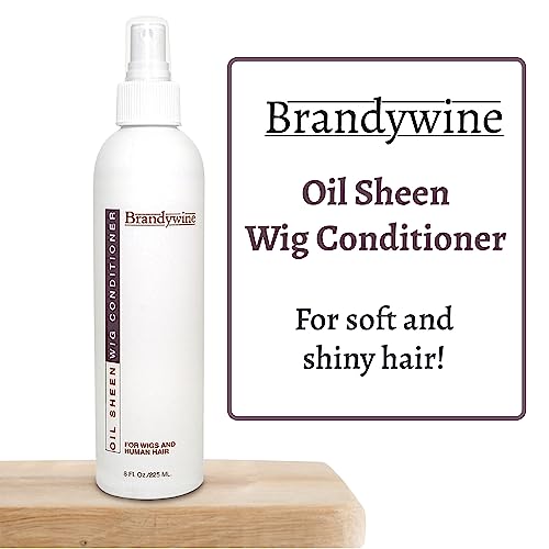 Brandywine Oil Sheen Wig Conditioner + Spritz y Spray 8oz miniatura 6