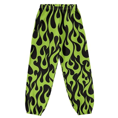 Gzzxiailg Calça harém feminina não transparente com bolsos, calças de gênio para treino, calças leve