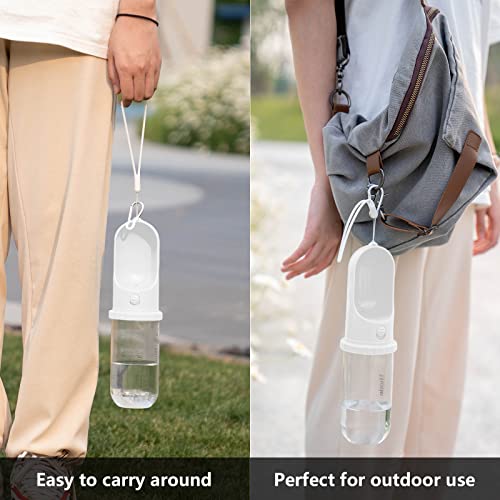 Hiorin Portable Dog Water Bottle, Detachable For Storage, Dishwasher Safe, Leak Proof, Lightweight, Bpa Free, 15Oz, For Pets Outdoor Walking Hiking Travel #TOP7