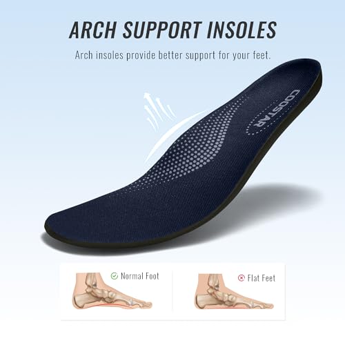 Coostar Mens Orthopedic Slip On Shoes with Arch Support Hands Free Loafers Casual Comfortable Walking Shoe Navy Size 11 by Coostar - Used condition - Image 6