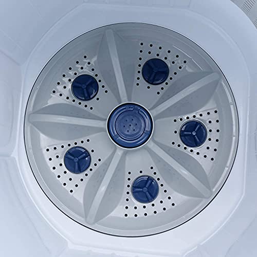 Image of Godrej 7 Kg Semi-Automatic Top Loading Washing Machine (WSAXIS 70 5.0 SN2 T BL, Blue)