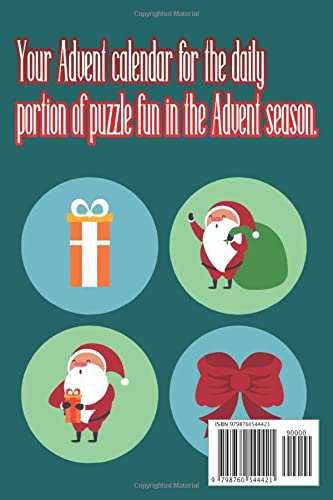 Miniatura 2 de Advent calendar Sudoku for adults 24 Advent gifts for Sudoku fans Christmas Countdown Book